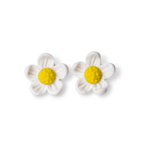 Floral Clay Earrings