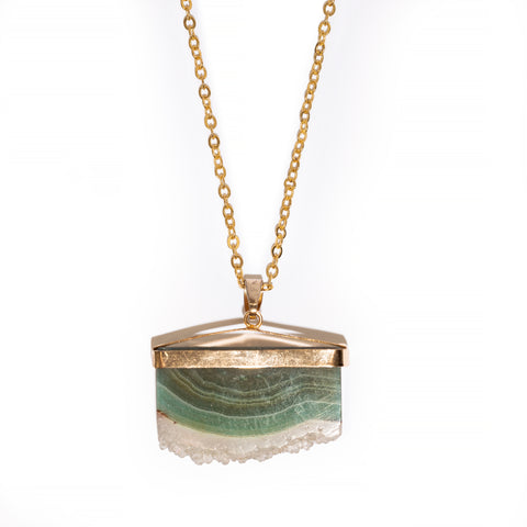 Green Gemstone Pendant
