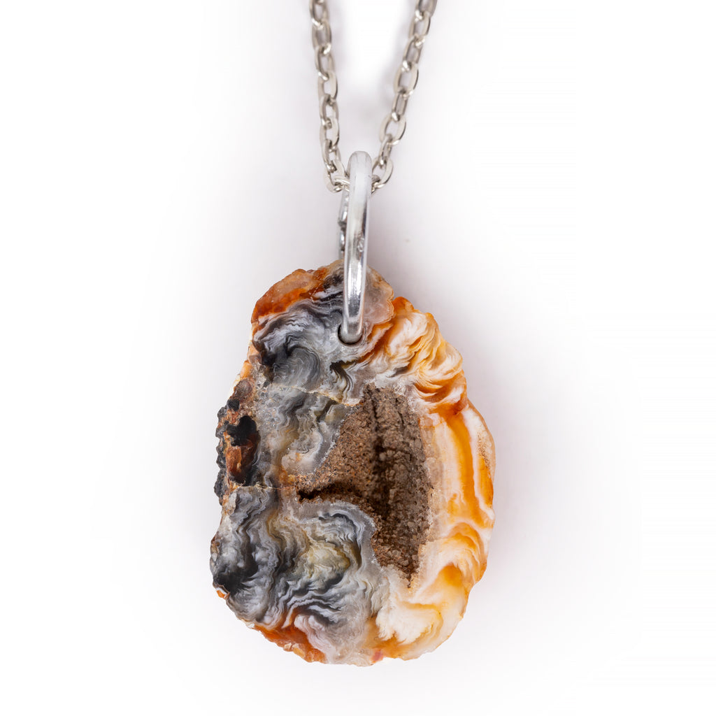 Agate Slice Pendant