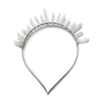 Quartz point crown