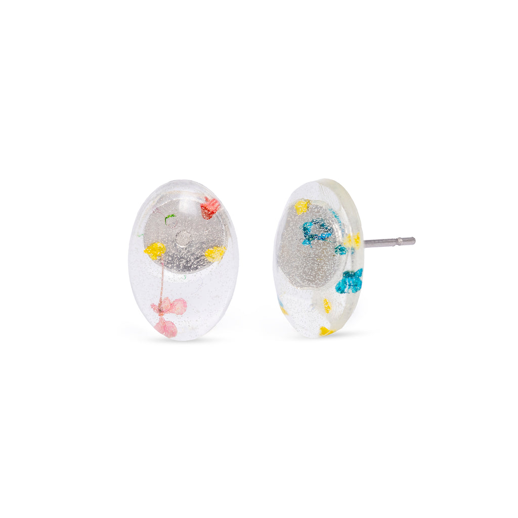 Stud Resin Earrings