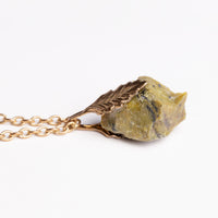 Serpentine Chunk Necklace