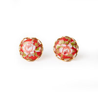 Floral studs