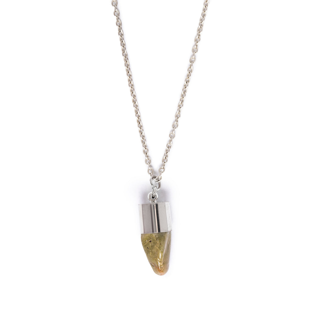The Green Bullet Necklace