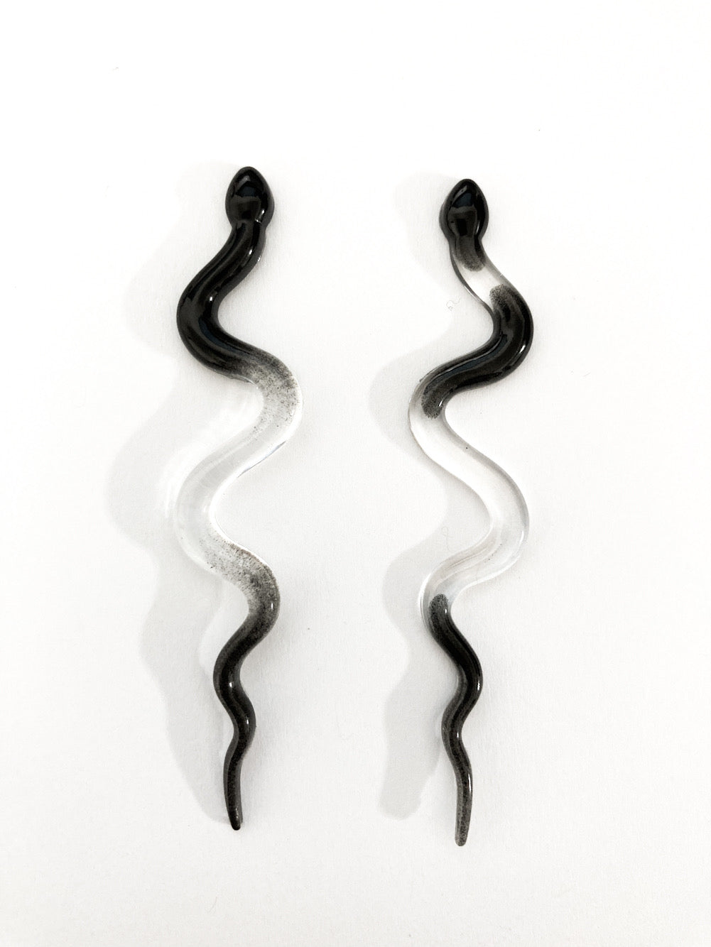 Snake Resin Earrings