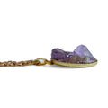 Round Amethyst Pendant