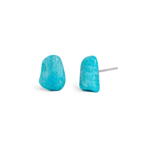 Turquoise Chip Earrings