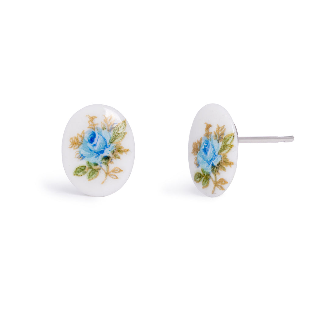 Floral studs